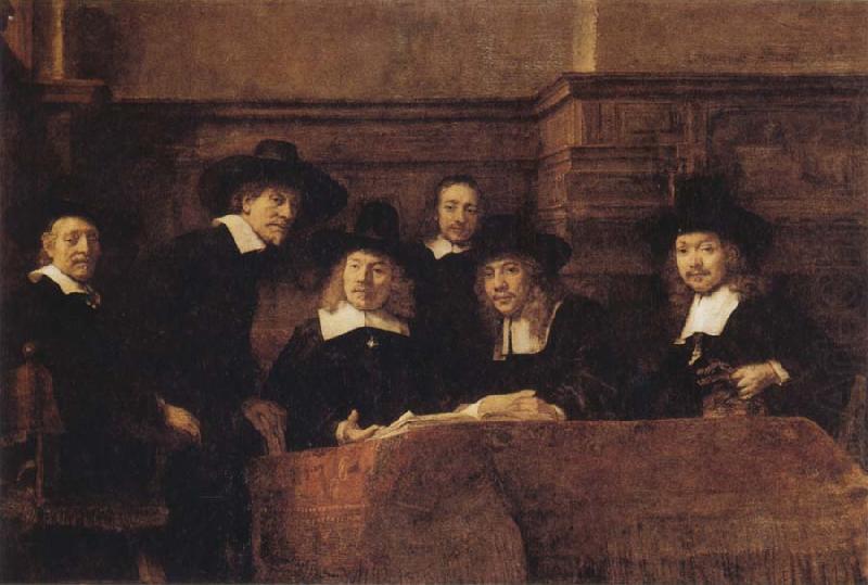 REMBRANDT Harmenszoon van Rijn Tthe Syndics of the Amsterdam china oil painting image